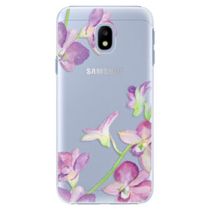 Plastové puzdro iSaprio - Purple Orchid - Samsung Galaxy J3 2017