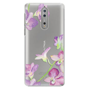 Plastové puzdro iSaprio - Purple Orchid - Nokia 8