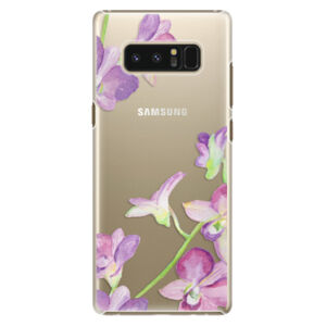 Plastové puzdro iSaprio - Purple Orchid - Samsung Galaxy Note 8
