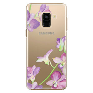 Plastové puzdro iSaprio - Purple Orchid - Samsung Galaxy A8 2018