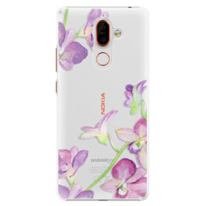 Plastové puzdro iSaprio - Purple Orchid - Nokia 7 Plus