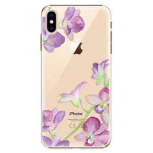 Plastové puzdro iSaprio - Purple Orchid - iPhone XS Max