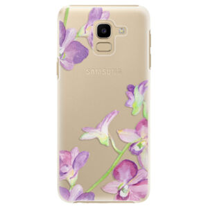 Plastové puzdro iSaprio - Purple Orchid - Samsung Galaxy J6
