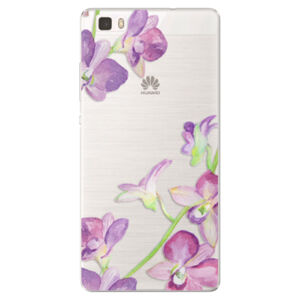Silikónové puzdro iSaprio - Purple Orchid - Huawei Ascend P8 Lite