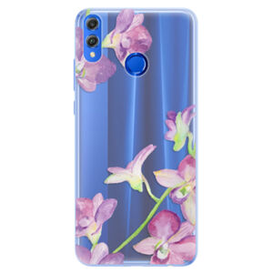 Silikónové puzdro iSaprio - Purple Orchid - Huawei Honor 8X