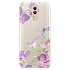 Silikónové puzdro iSaprio - Purple Orchid - Huawei Mate 20 Lite