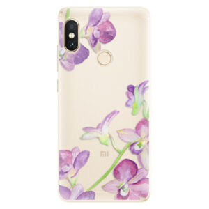Silikónové puzdro iSaprio - Purple Orchid - Xiaomi Redmi Note 5