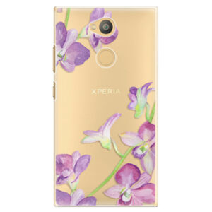 Plastové puzdro iSaprio - Purple Orchid - Sony Xperia L2