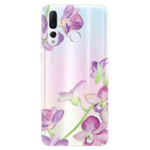 Odolné silikonové pouzdro iSaprio - Purple Orchid - Huawei Nova 4