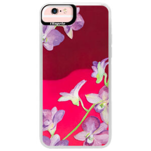 Neónové púzdro Pink iSaprio - Purple Orchid - iPhone 6 Plus/6S Plus