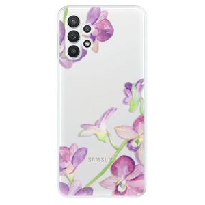 Odolné silikónové puzdro iSaprio - Purple Orchid - Samsung Galaxy A32