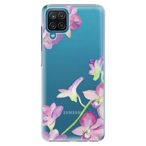 Plastové puzdro iSaprio - Purple Orchid - Samsung Galaxy A12