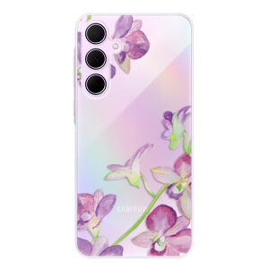 Odolné silikónové puzdro iSaprio - Purple Orchid - Samsung Galaxy A35 5G