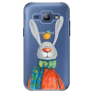 Plastové puzdro iSaprio - Rabbit And Bird - Samsung Galaxy J1