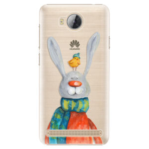 Plastové puzdro iSaprio - Rabbit And Bird - Huawei Y3 II