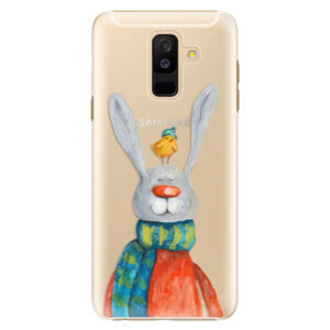 Plastové puzdro iSaprio - Rabbit And Bird - Samsung Galaxy A6+