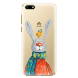 Plastové puzdro iSaprio - Rabbit And Bird - Huawei Y5 2018
