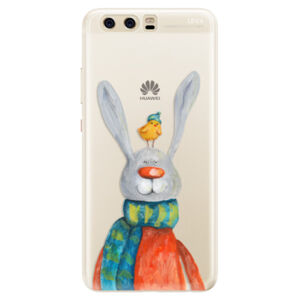 Silikónové puzdro iSaprio - Rabbit And Bird - Huawei P10
