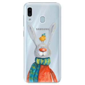 Plastové puzdro iSaprio - Rabbit And Bird - Samsung Galaxy A30
