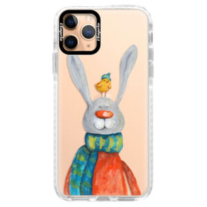Silikónové puzdro Bumper iSaprio - Rabbit And Bird - iPhone 11 Pro