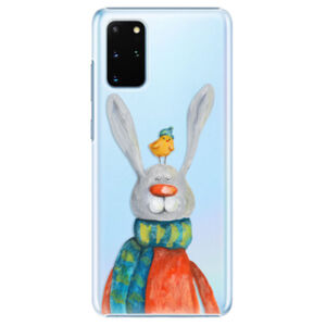 Plastové puzdro iSaprio - Rabbit And Bird - Samsung Galaxy S20+