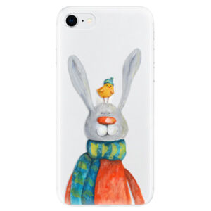 Odolné silikónové puzdro iSaprio - Rabbit And Bird - iPhone SE 2020