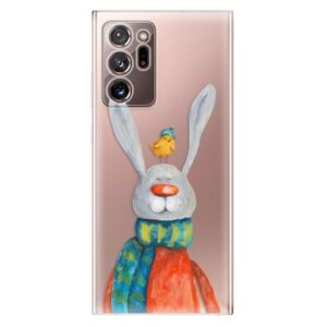 Odolné silikónové puzdro iSaprio - Rabbit And Bird - Samsung Galaxy Note 20 Ultra
