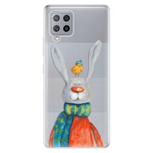 Odolné silikónové puzdro iSaprio - Rabbit And Bird - Samsung Galaxy A42