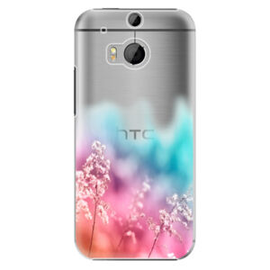 Plastové puzdro iSaprio - Rainbow Grass - HTC One M8
