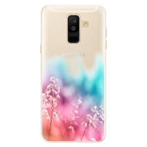 Silikónové puzdro iSaprio - Rainbow Grass - Samsung Galaxy A6+