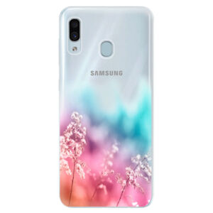 Silikónové puzdro iSaprio - Rainbow Grass - Samsung Galaxy A30