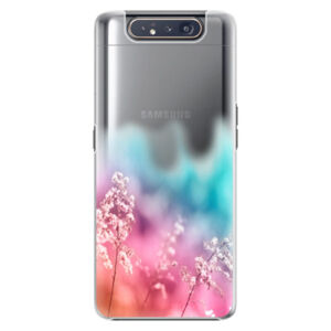 Plastové puzdro iSaprio - Rainbow Grass - Samsung Galaxy A80