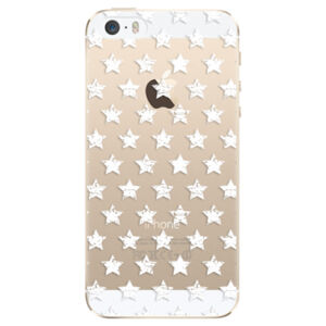 Plastové puzdro iSaprio - Stars Pattern - white - iPhone 5/5S/SE
