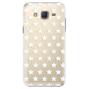 Plastové puzdro iSaprio - Stars Pattern - white - Samsung Galaxy Core Prime