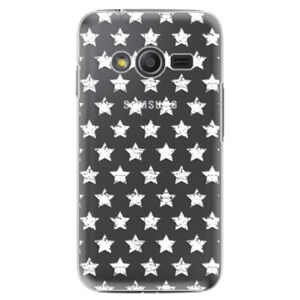 Plastové puzdro iSaprio - Stars Pattern - white - Samsung Galaxy Trend 2 Lite