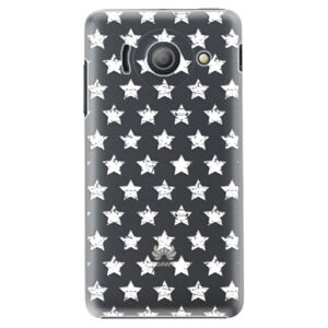Plastové puzdro iSaprio - Stars Pattern - white - Huawei Ascend Y300