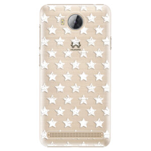 Plastové puzdro iSaprio - Stars Pattern - white - Huawei Y3 II
