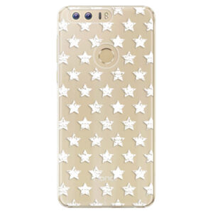 Plastové puzdro iSaprio - Stars Pattern - white - Huawei Honor 8