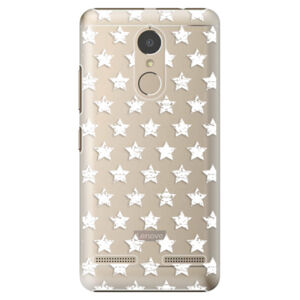 Plastové puzdro iSaprio - Stars Pattern - white - Lenovo K6