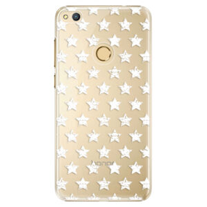 Plastové puzdro iSaprio - Stars Pattern - white - Huawei Honor 8 Lite