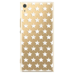 Plastové puzdro iSaprio - Stars Pattern - white - Sony Xperia XA1 Ultra
