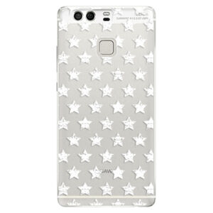 Silikónové puzdro iSaprio - Stars Pattern - white - Huawei P9