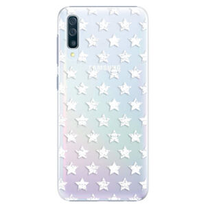 Plastové puzdro iSaprio - Stars Pattern - white - Samsung Galaxy A50