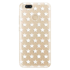 Odolné silikónové puzdro iSaprio - Stars Pattern - white - Xiaomi Mi A1