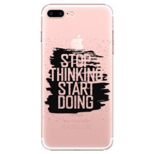 Plastové puzdro iSaprio - Start Doing - black - iPhone 7 Plus