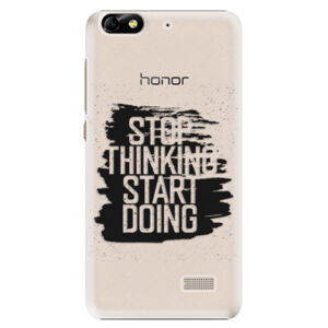 Plastové puzdro iSaprio - Start Doing - black - Huawei Honor 4C