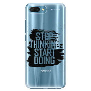 Plastové puzdro iSaprio - Start Doing - black - Huawei Honor 10