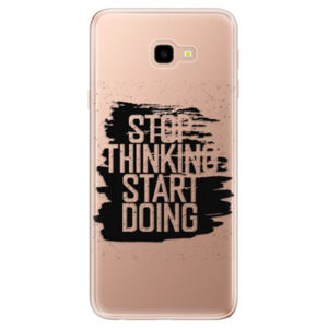 Odolné silikónové puzdro iSaprio - Start Doing - black - Samsung Galaxy J4+
