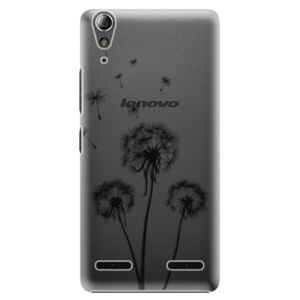Plastové puzdro iSaprio - Three Dandelions - black - Lenovo A6000 / K3
