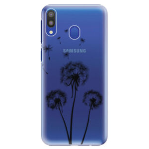 Plastové puzdro iSaprio - Three Dandelions - black - Samsung Galaxy M20